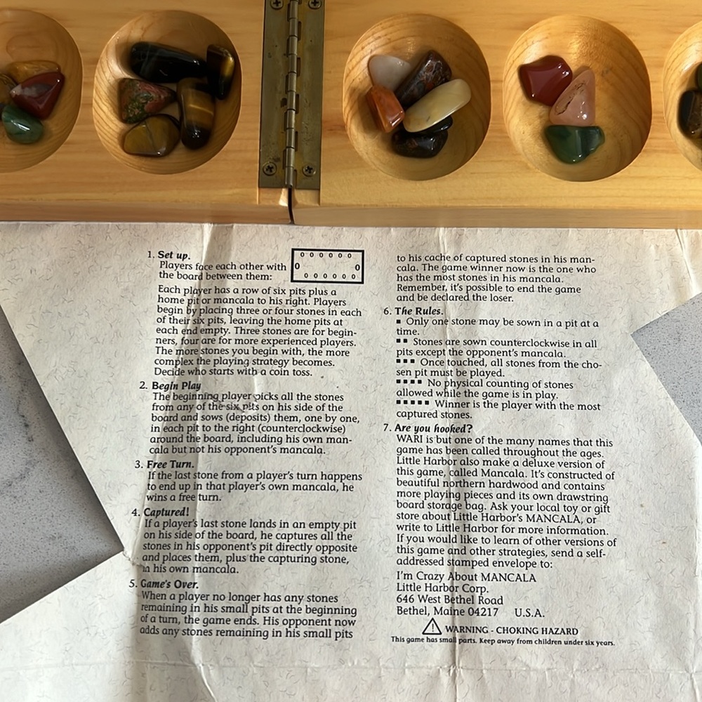 Mancala set - Picture 5 of 8